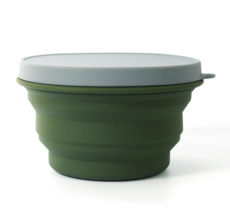 Portable Silicone Foldable Camping Pot set