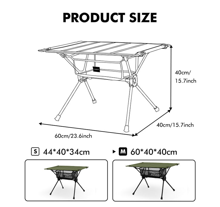 Aluminium Folding Camp Table