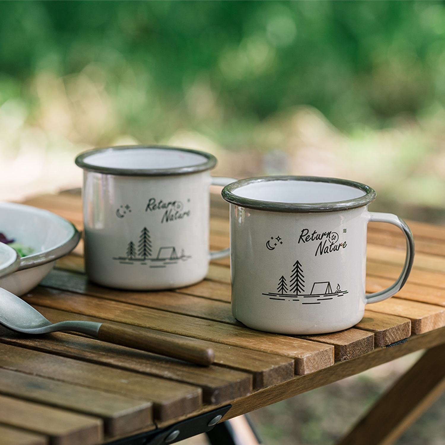 Enamel Camping Mug