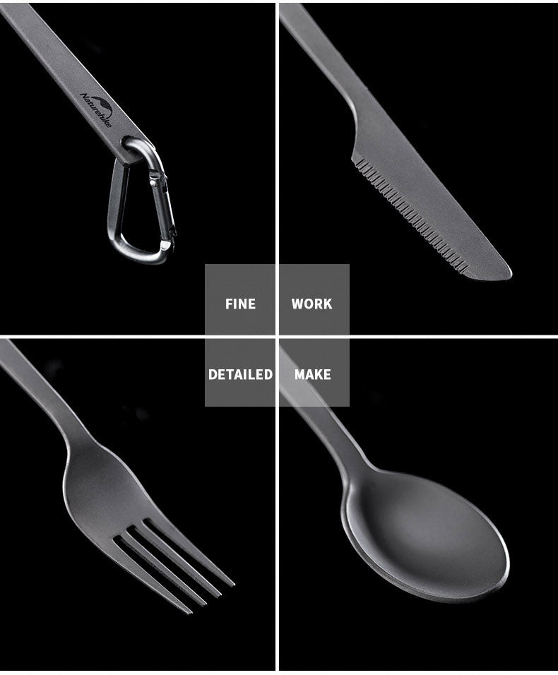 Titanium Cutlery Set