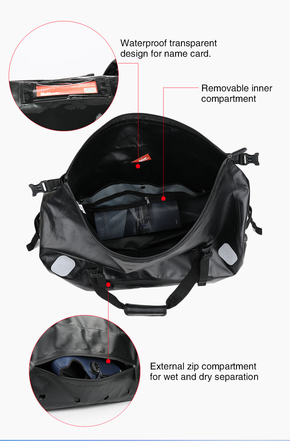 Motorbike Tail Bag 65L