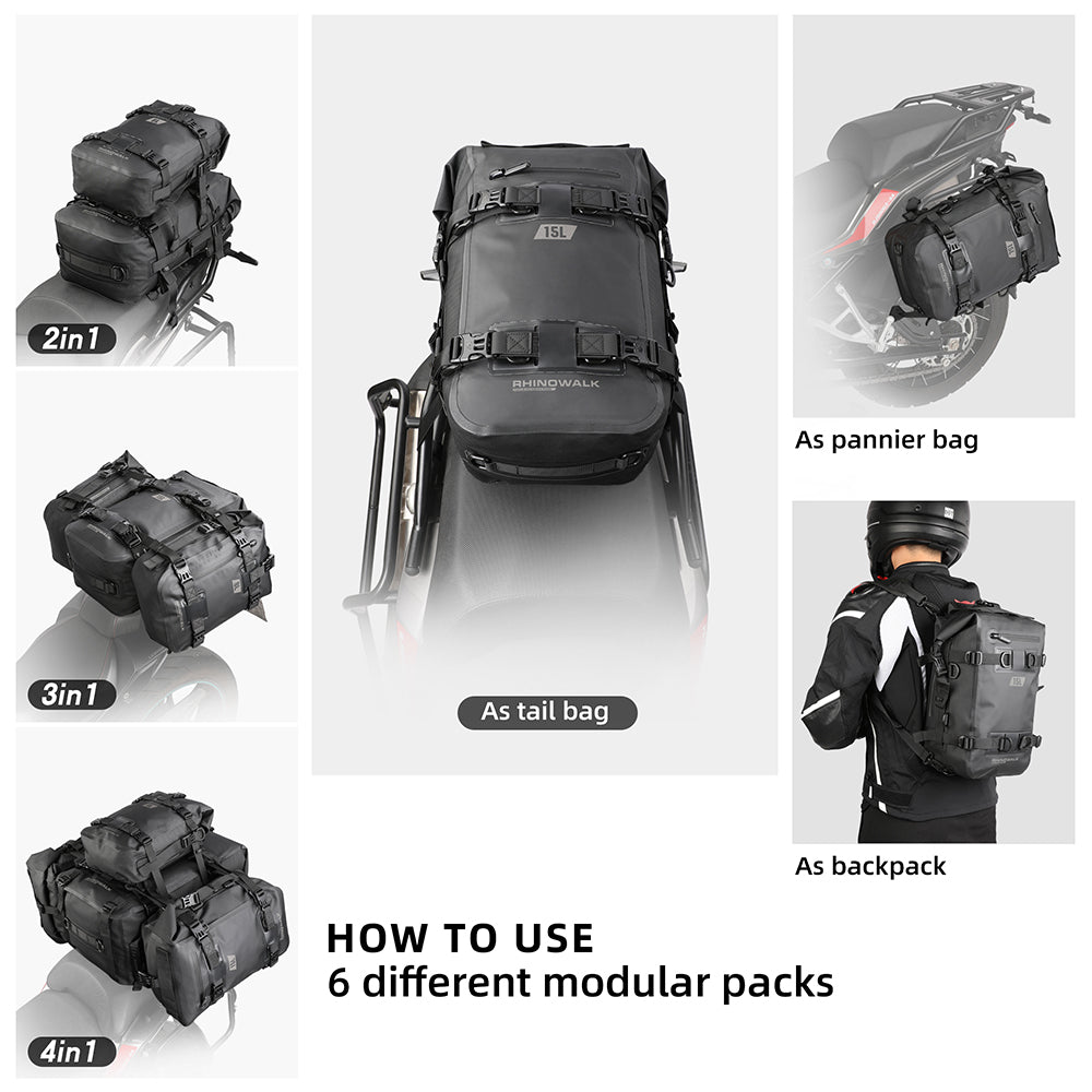 Motorbike Motopack/Pannier 15L