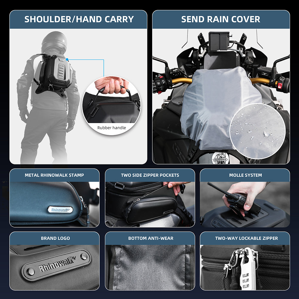 Carbon Tank Bag