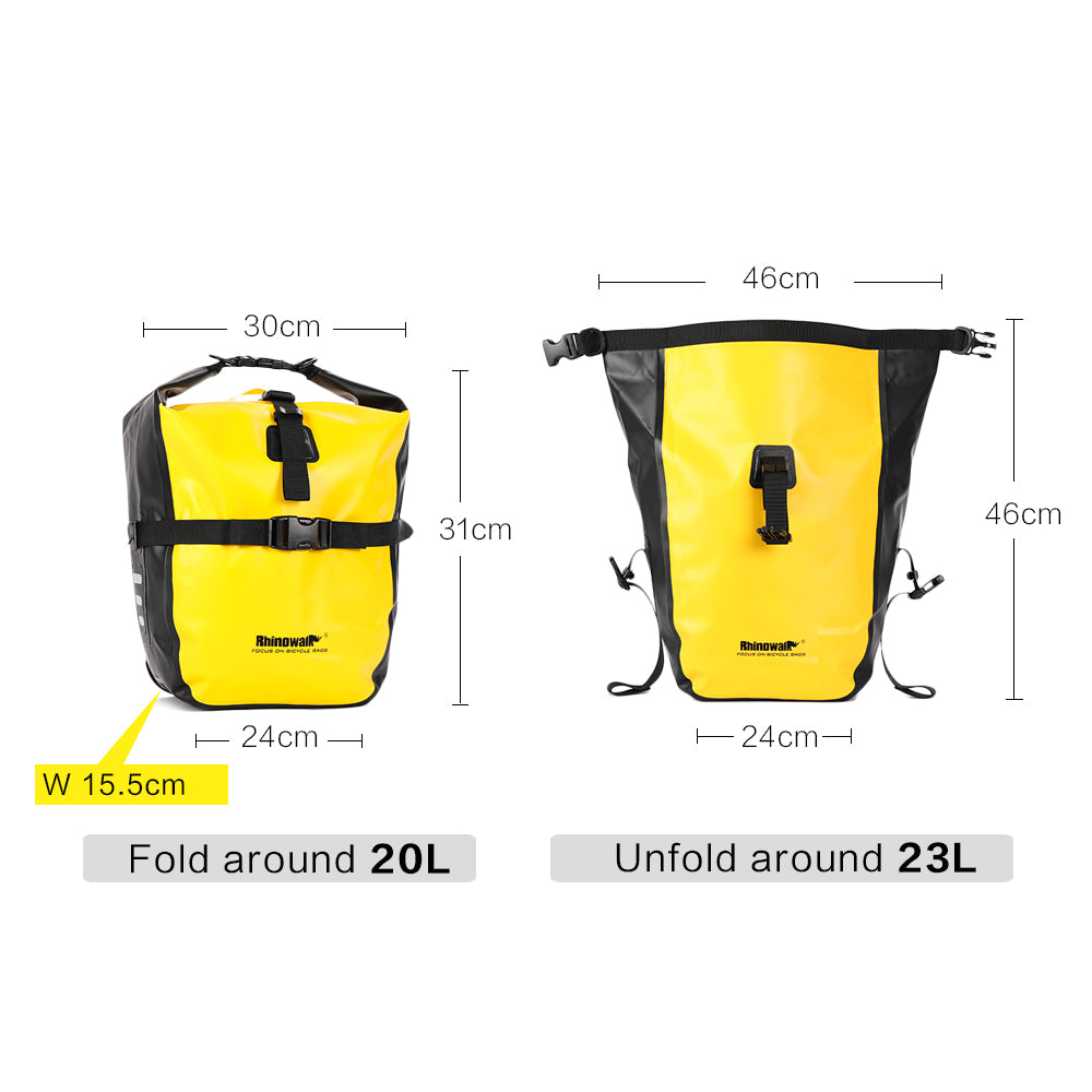 Bike Pannier Bag 20L